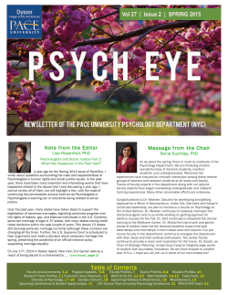 Spring 2015 (Vol. 27, Issue 2)