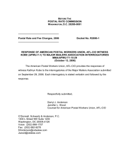 APWUKobe_Response_MMA_15-29_R2006-1.doc