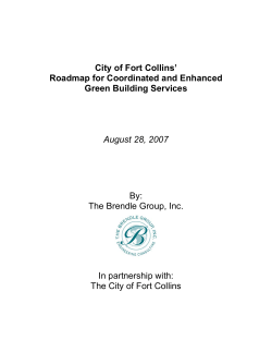 2007 Green Building Roadmap