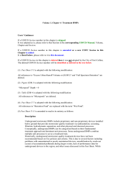 Chapter 4 Treatment BMPs