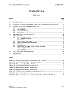 Chapter 12 Revegetation