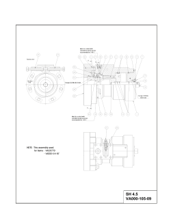 SH-Series 4.5 Actuator Assembly Illustration