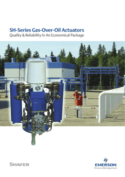 SH-Series Valve Actuator - A4