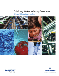 Brochure: Drinking Water Industry