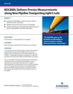 New Light Crude Pipeline