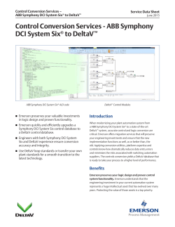 Symphony DCI System SIX Control Conversion Services