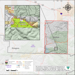 Pilot Rock Map