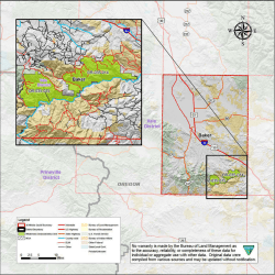 Baker Area Map