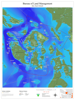 San Juan Islands Overview Map
