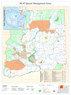 Areas of Critical Environmental Concern Map