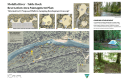 Proposed Camping Development Concept