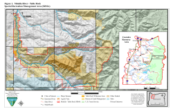 Molalla River-Table Rock Planning Area map