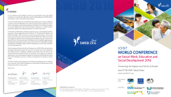 SWSD2016 Brochure