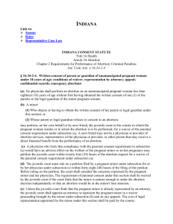 Bypassing Justice: Indiana