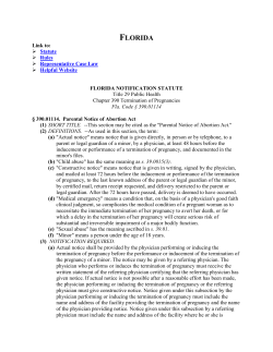 Bypassing Justice: Florida