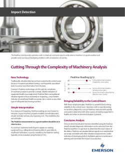 Cutting Through the Complexity of Machinery Analysis