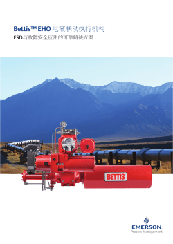 Bettis EHO 电液联动执行机构