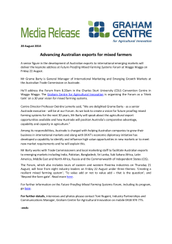 Read full media release