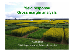 Crop sequence experiment: using broadleaf crops to improve wheat grain yield and on-farm profitability