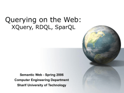 07.Query on Semantic Web.ppt