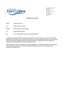 2011 Efficiencies Savings (PDF)