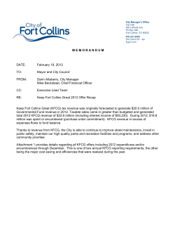 2012 Report to Council (PDF)