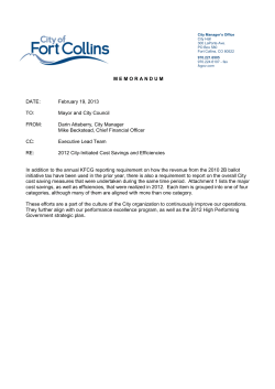 2012 Efficiencies Savings (PDF)