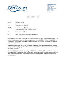 2013 Report to Council (PDF)