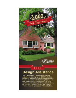 Design Assistance Handout