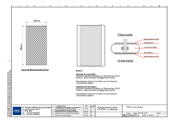 Lithium Ion Cell Pack Drawing (German)
