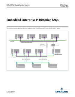Embedded Enterprise PI Historian FAQs