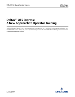 DeltaV OTS Express