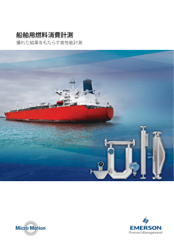 船舶用燃料消費計測 - Marine Fuel Measurement Japanese