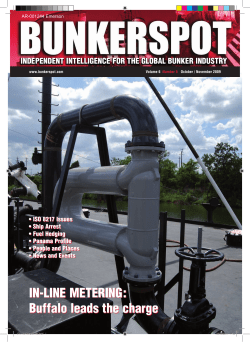 Accurate, Automated Bunkering