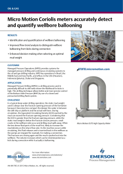 Coriolis meters accurately detect and quantify wellbore ballooning