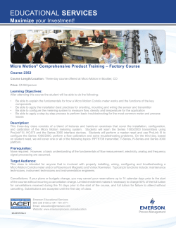 Comprehensive Product Training Course