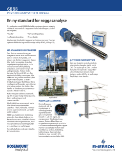 En ny standard for r&oslash;ggasanalyse &raquo;