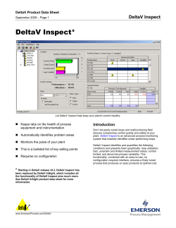 DeltaV Inspect