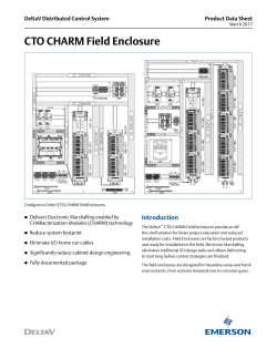 CTO CHARM Field Enclosures