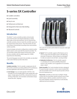 S-series SX Controller