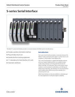 S-series Serial Interface