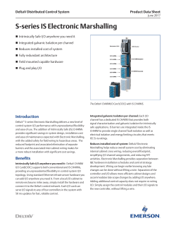 S-series IS Electronic Marshalling