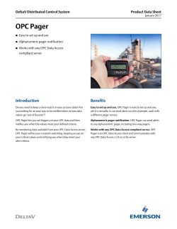 OPC Pager