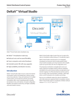 DeltaV Virtual Studio