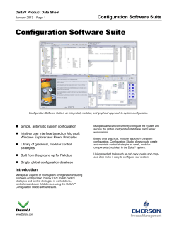 Configuration Software Suite