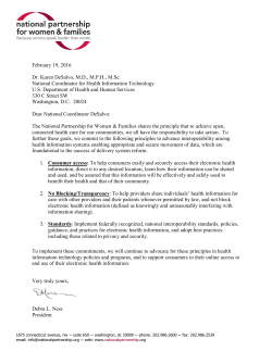 Pledge on 2016 ONC Commitments