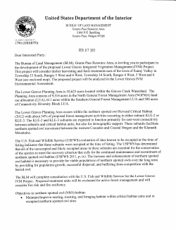 Scoping Letter