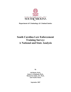 Training Final Report