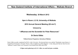 Affluenza and the Scramble for Polar Resources