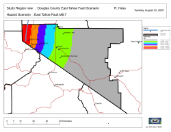 Appendix B - Douglas East Tahoe Map